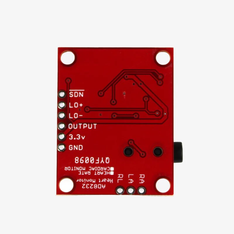AD8232 ECG Heart Rate Monitor Sensor Module with ECG Cables & Electrodes - Image 5