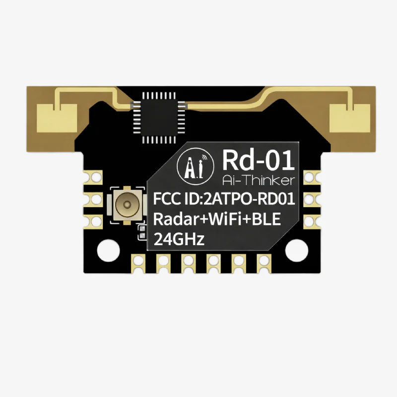 Ai Thinker RD-01 WiFi 6+ Bluetooth Combo 24G Radar Human Body Induction Module - Image 4