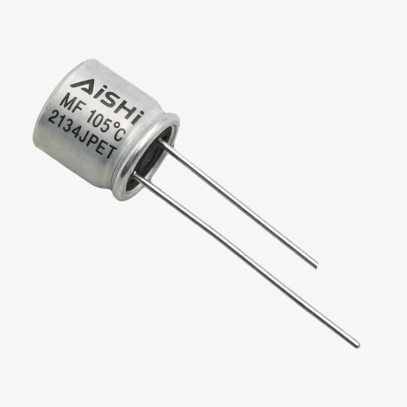 220uF 50V Radial Electrolytic Capacitor(AISHI) - Through Hole Package - Image 2
