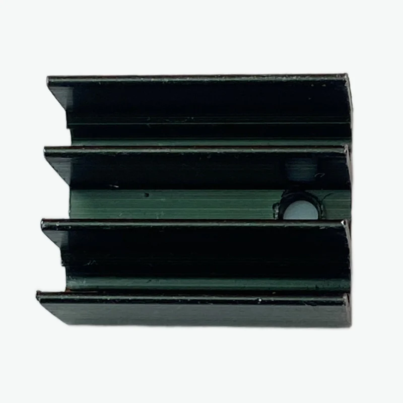 Aluminium Heat Sink for Raspberry Pi TO-220 20mm (Black) - Image 2