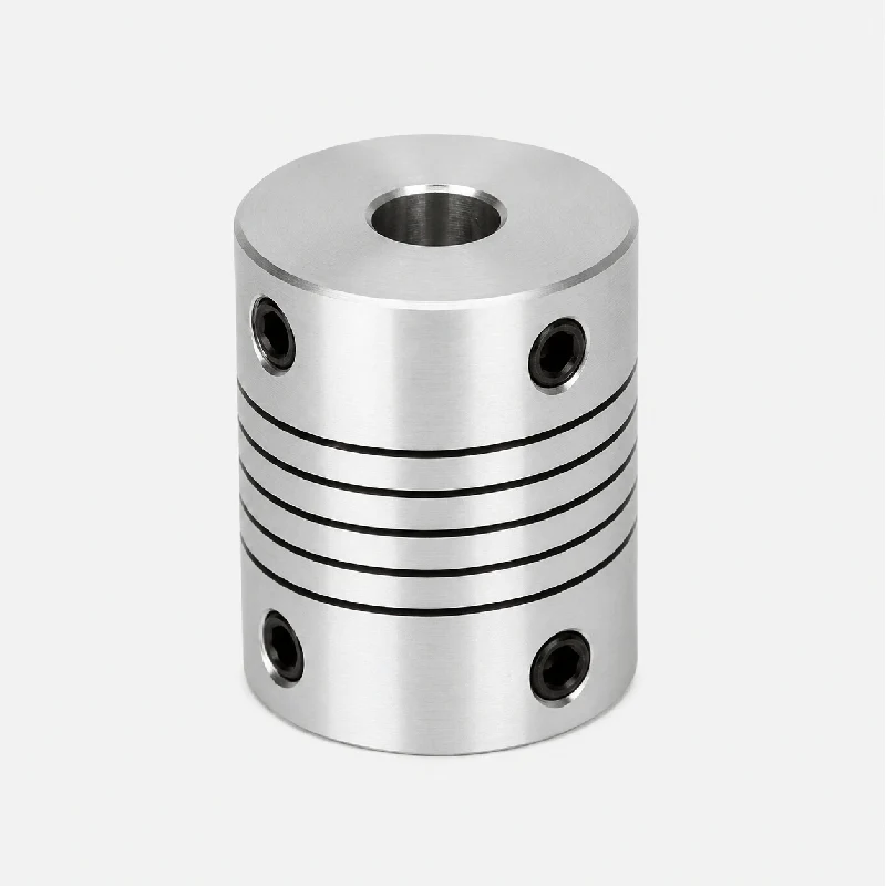 Aluminum Flexible Coupling Coupler Helical Shaft (5x8mm) - Image 2