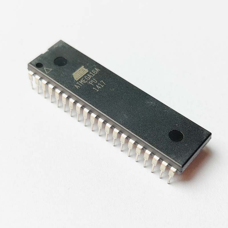 ATMEGA16A-PU Microcontroller IC - 40 Pin DIP Package