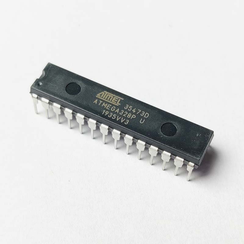 ATmega328P-PU Microcontroller IC - 28 Pin DIP Package