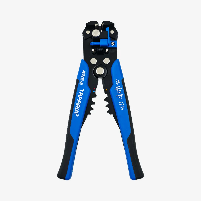 Taparia AWS-8 Automatic Wire Stripper and Cutter Professional Plier 10-24 AWG