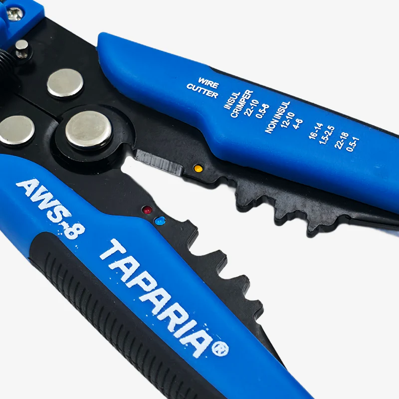 Taparia AWS-8 Automatic Wire Stripper and Cutter Professional Plier 10-24 AWG - Image 3