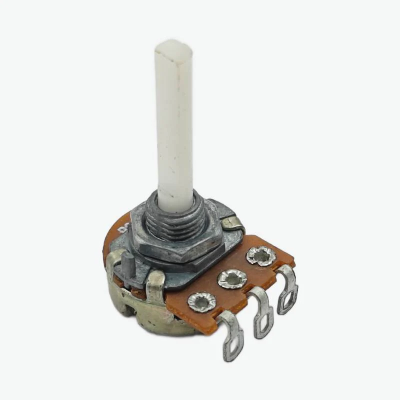 250K Rotary Potentiometer - 250k ohm Linear Taper Variable Resistor (3-Pin Panel Mount)