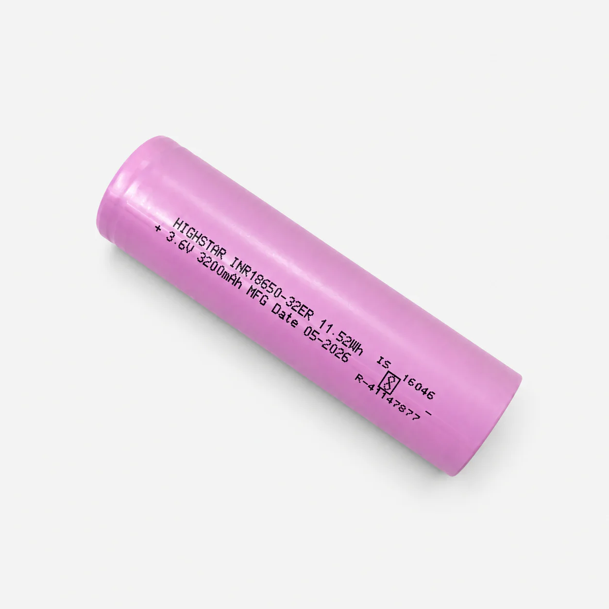 Highstar 3.6V 3200mAh 18650 Li-ion Rechargeable Battery - Original
