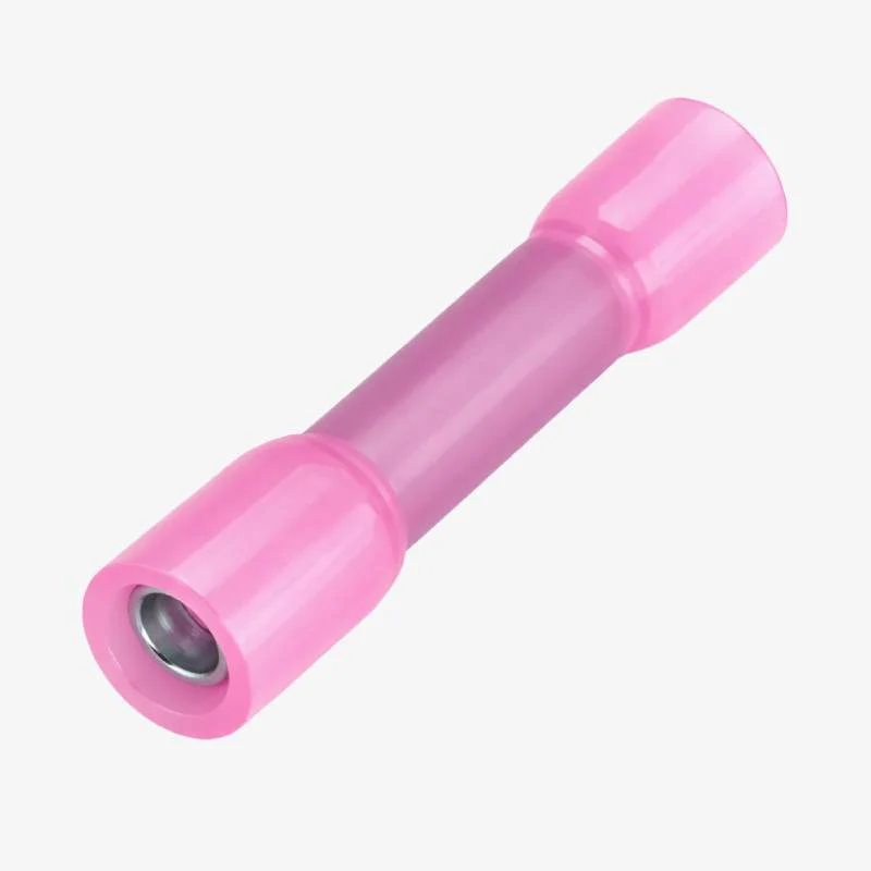 BHT-8 Heat Shrink Butt Splice Connector 6.0-10.0 sqmm (8 AWG) - Pink
