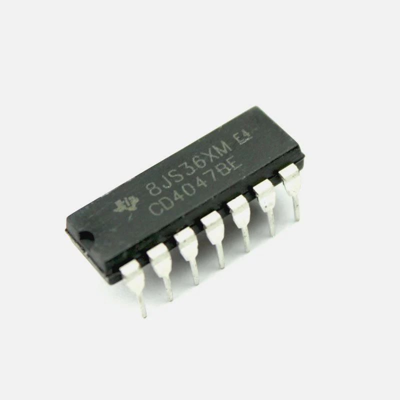 CD4047/CF4047 - Monostable/Astable Multivibrator IC - DIP-14 Package