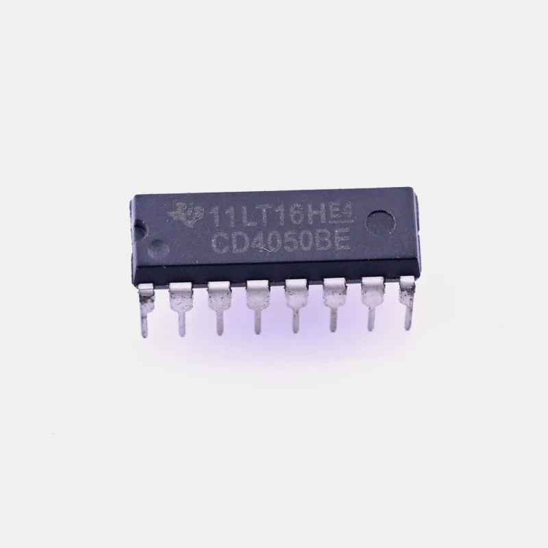 CD4050 - Hex Buffer Converter IC - DIP-16 Package