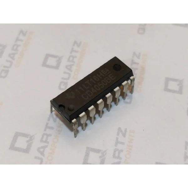 CD4050 - Hex Buffer Converter IC - DIP-16 Package - Image 2