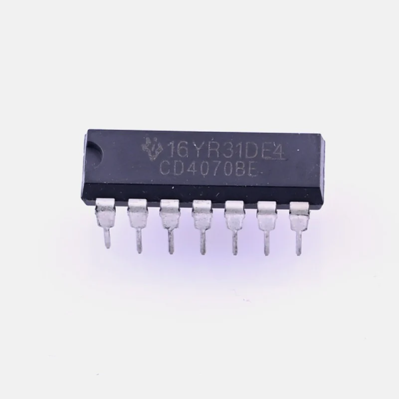 CD4070 - Quad 2-Input XOR Gate IC - DIP-14 Package - Image 2