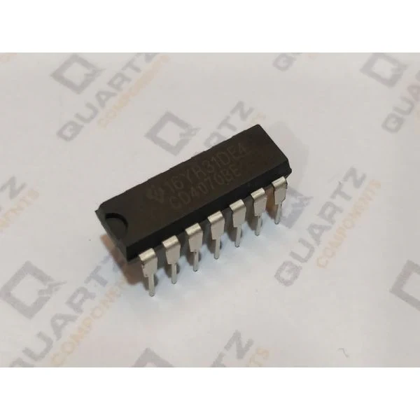 CD4070 - Quad 2-Input XOR Gate IC - DIP-14 Package - Image 3