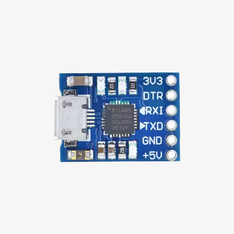 CP2102 (6-pin) USB 2.0 to TTL UART Serial Converter Module - Image 2
