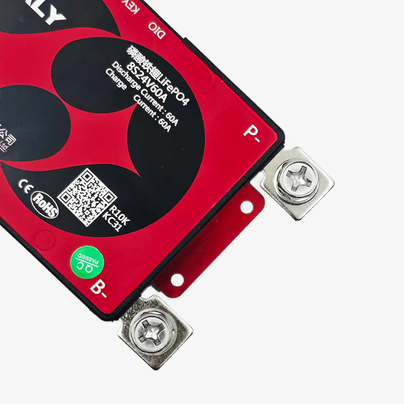DALY LiFePo4 8S 24V 60A Smart Waterproof Battery Management System Common port with Balance- BMS Protection Board - Image 6