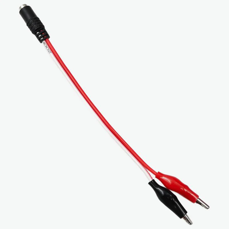 DC Female to Alligator Clips Power Connector Cable - Image 2