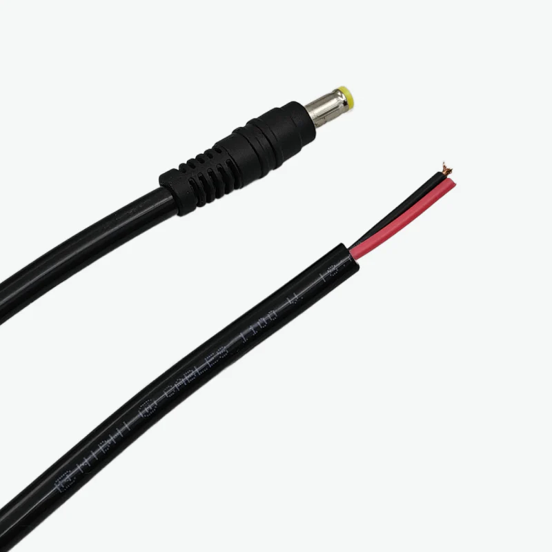 DC Jack Male Connector 6.2 x 2.5mm with 1.3 meter Cable - High Quality - Image 2