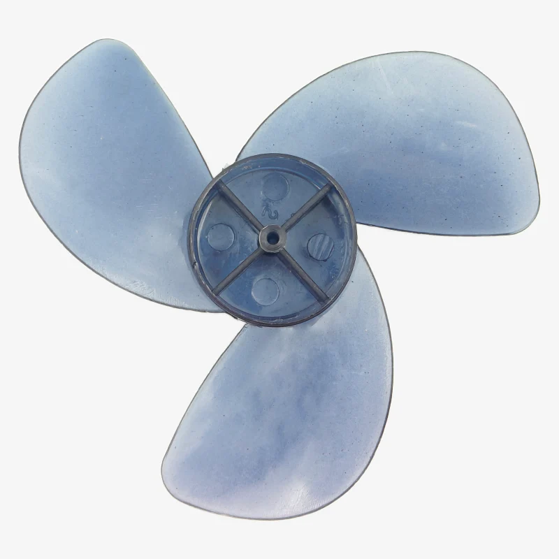 DC Motor Fan Blade 3-Wing Fan For Toy Motor Round Curved Blade - 3.6 Inches - Image 3