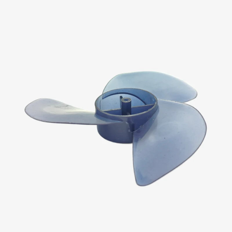 DC Motor Fan Blade 3-Wing Fan For Toy Motor Round Curved Blade - 3.6 Inches - Image 4