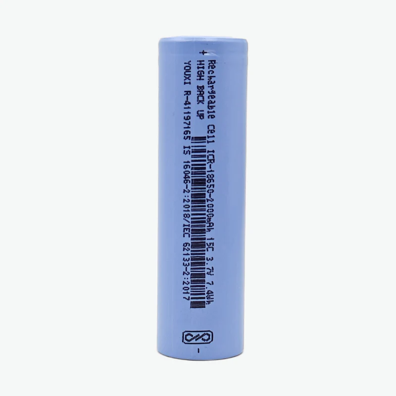 18650 Li-ion 2000mAh 15C Rechargeable Battery - Original - Image 2