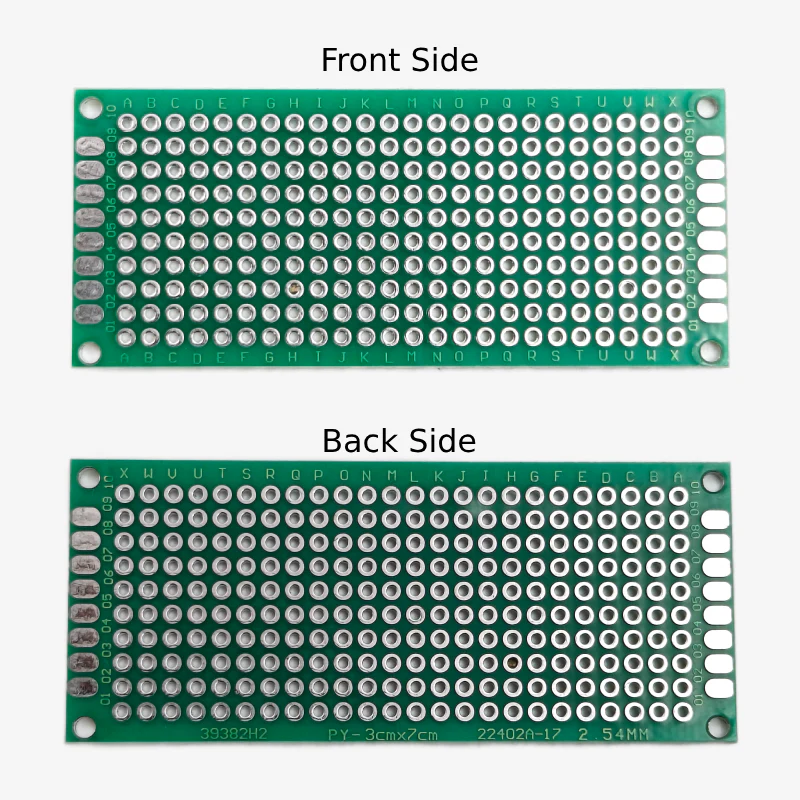 3x7cm Double Sided Universal PCB Prototype Board - Image 3