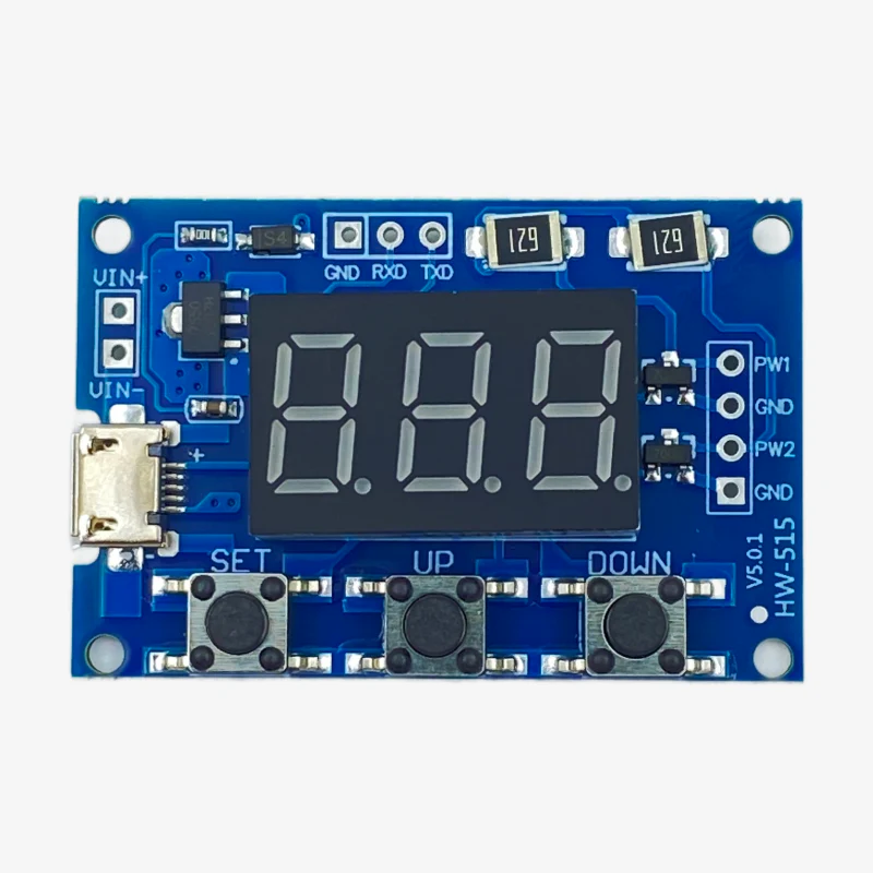 Dual Channel Frequency Adjustable PWM Signal Generator Module - Image 2