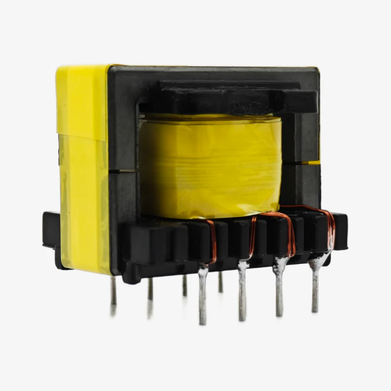 EE28 30W SMPS High Frequency PCB Mount Transformer with Auxiliary Winding - Image 2