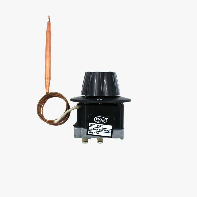 Elcon Gold Mini Capillary Thermostat Temperature Range 30-110 deg C (MM-106) - Temperature control switch - Image 2