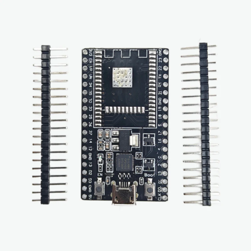 Black ESP32-DEVKITC Development Board Backboard - Image 2