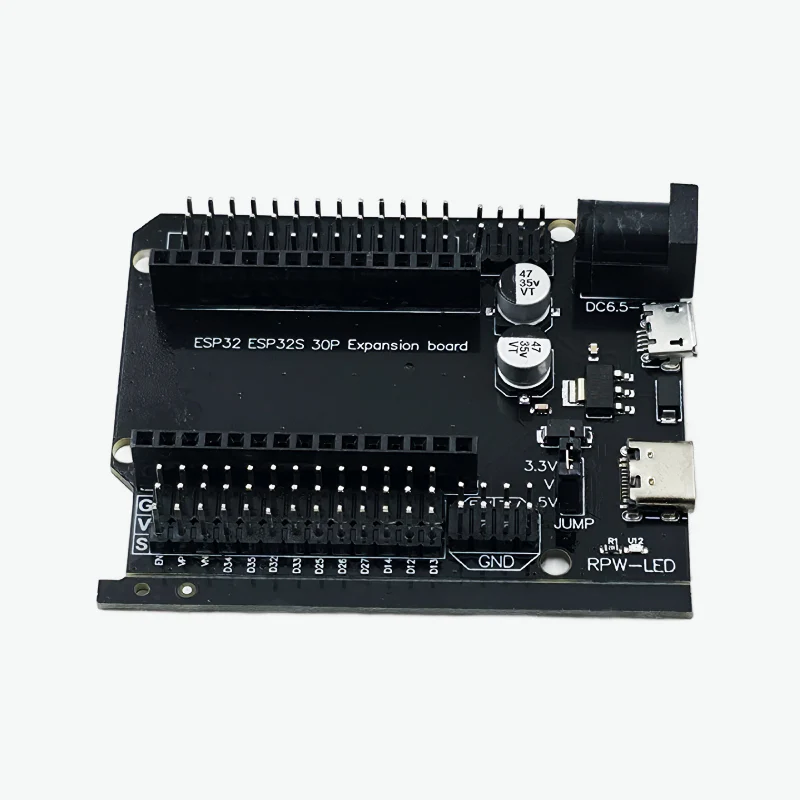 ESP32 WROOM 30 Pin GPIO Expansion Board Type-C USB - Image 2