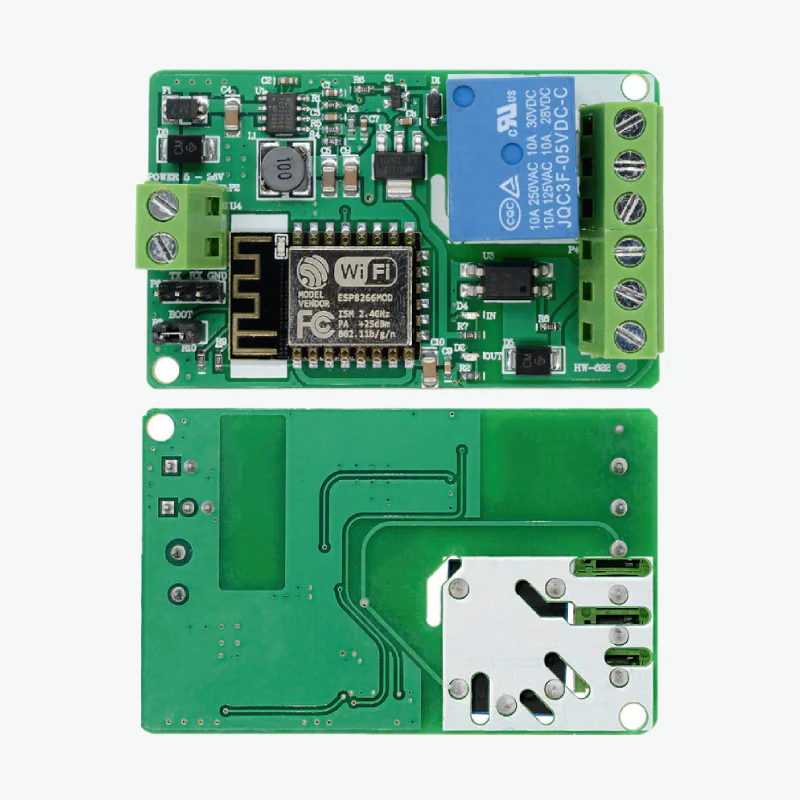 ESP8266-12E 10A 220V Network Relay WiFi Module - Image 4