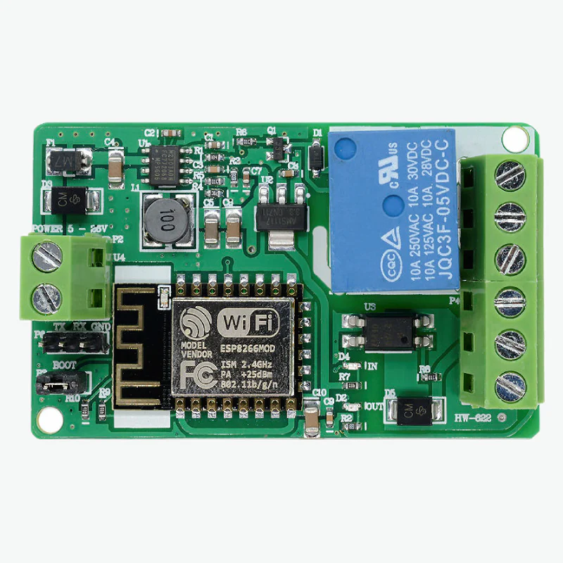 ESP8266-12E 10A 220V Network Relay WiFi Module - Image 5
