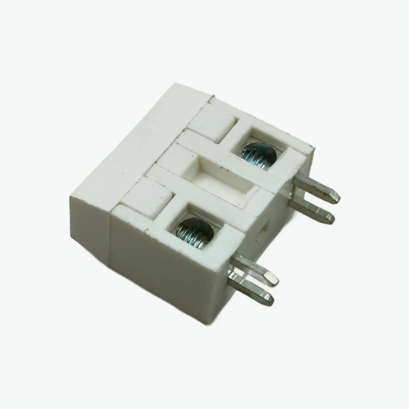 2 Terminal 4 Pin PCB Mount Terminal Block Connector (Screw Type) - 10.16mm Pitch - Image 2