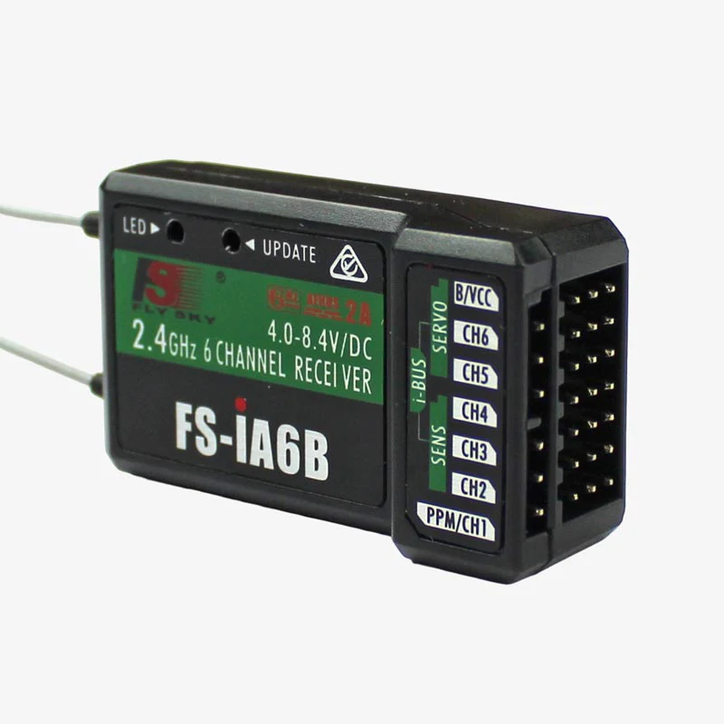 FLY SKY FS IA6B RF 2.4GHz 6CH Receiver PPM Output with iBus Port - Image 3