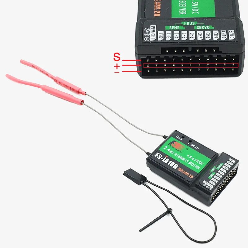 Flysky FS-i6 2.4GHz 6CH RC Transmitter with FS-iA6B Receiver - Image 8