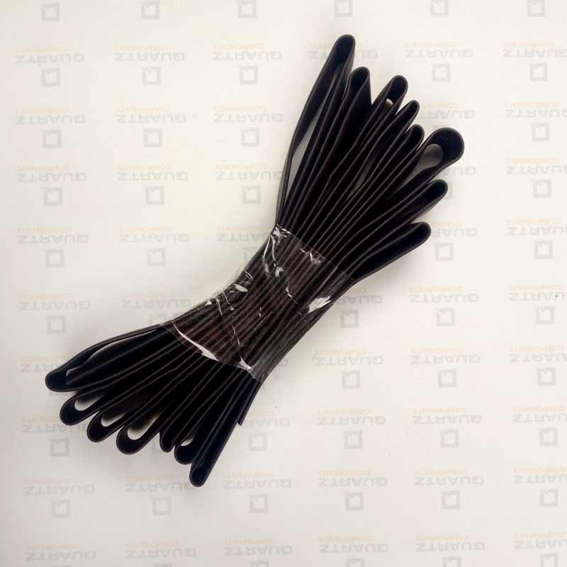 Heat Shrink Sleeve Tube Flat - 8mm Diameter - Black - 1 meter - Image 5