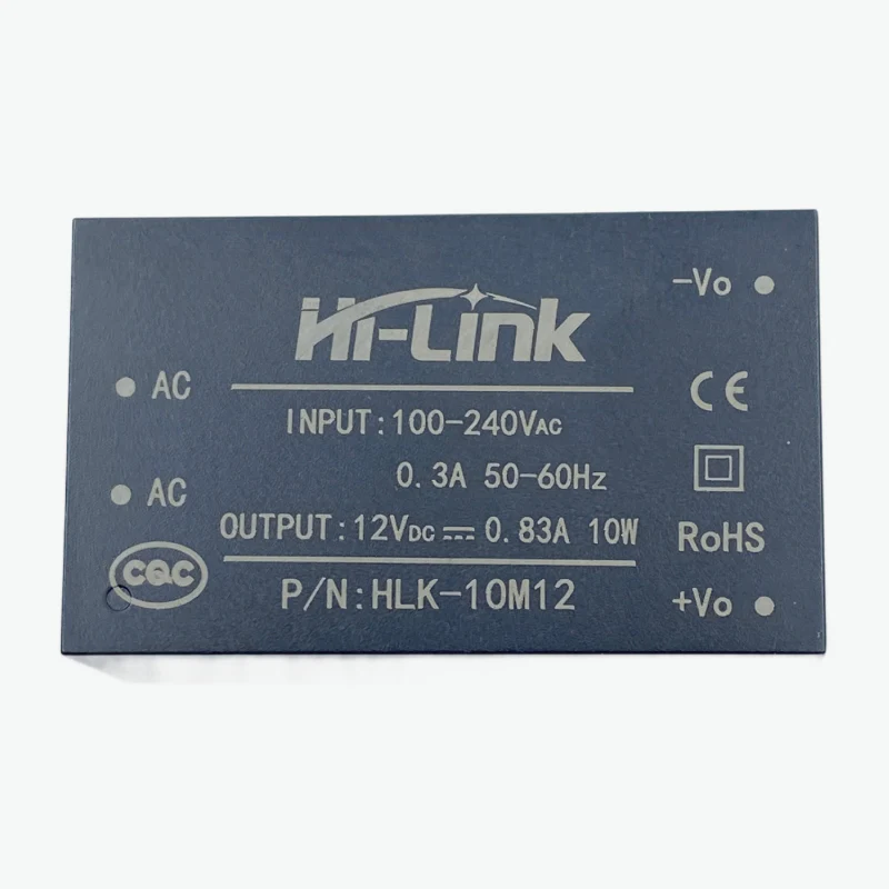 Hi-Link 12V 10W Step Down AC to DC Intelligent Converter Switch Power Supply Module (HLK-10M12) - Image 2