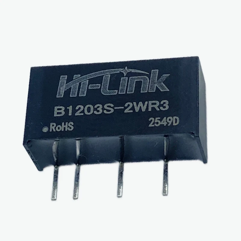Hi-Link 12V to 3.3V 1W 606mA DC to DC Isolation Voltage Power Module Converter (HLK-B1203S-2WR3) - Image 2