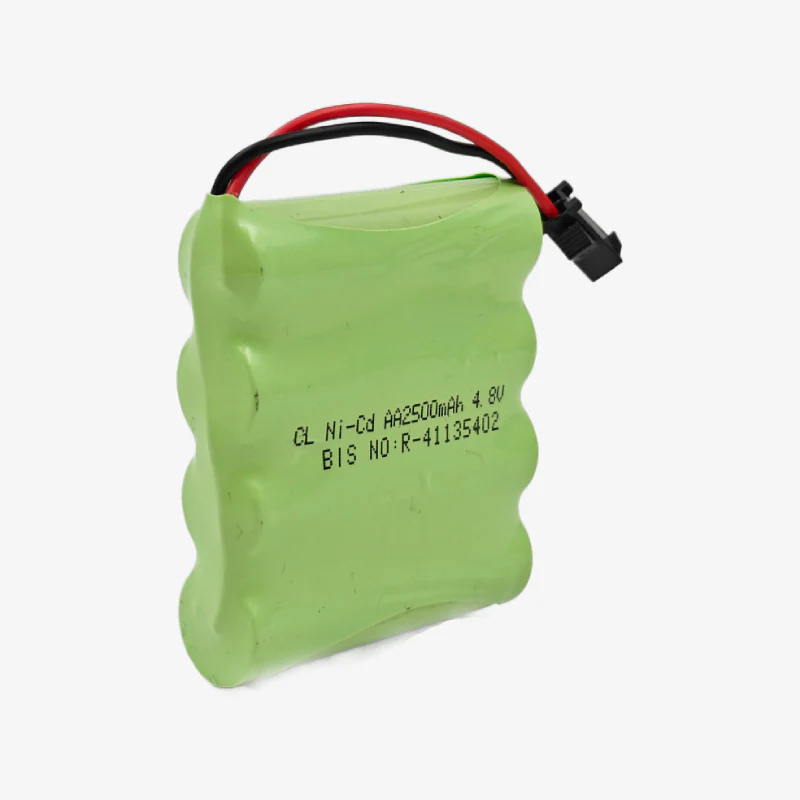 2500mAh 4.8V Ni-Cd AA Cell Battery Pack with SM Connector for Cordless Phone, Toys, Car, DIY Project Battery - Image 3