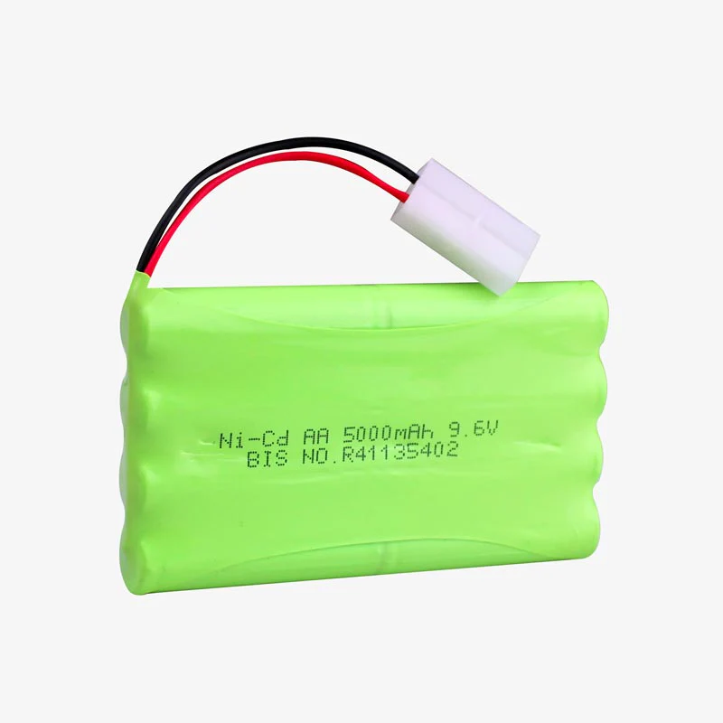 5000mAh 9.6v Ni-Cd AA Cell Battery Pack with 2-pin C20 Connector for Cordless Phone, Toys, Car, DIY Project Battery - Image 4