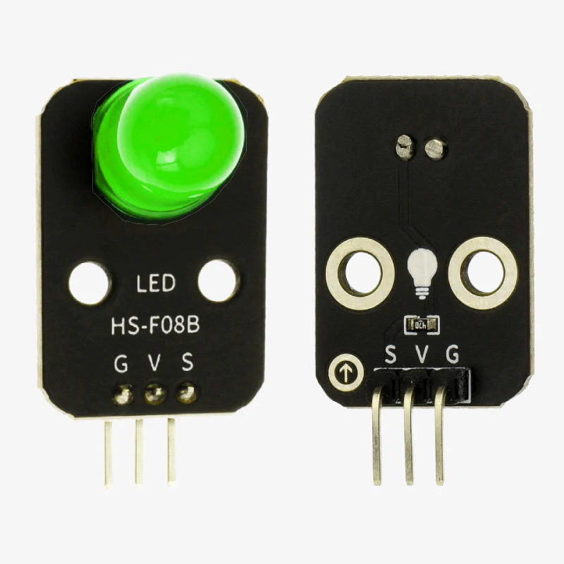 HS-F08B LED Signal Indicator Sensor Module - Green - Image 2