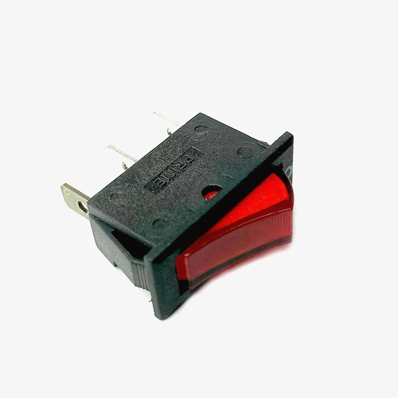 Illuminated 3-Pin SPDT ON-Off Rocker Switch - 9A 125V AC - Image 3