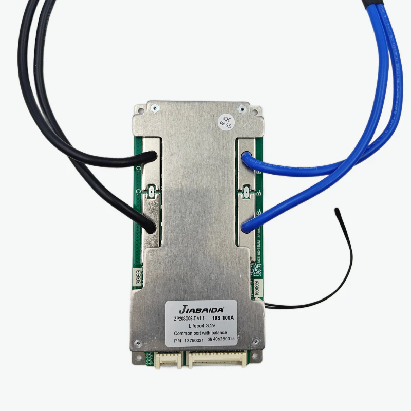 Jiabaida (JBD) LiFePo4 19S 60.8V 100A Battery Management System - BMS Protection Board