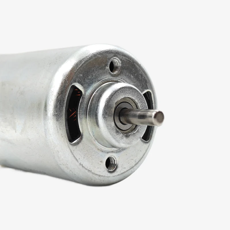 RS-885 DC Motor Without Ball Bearing - 14.4V High Torque (Round Shaft) - Image 9