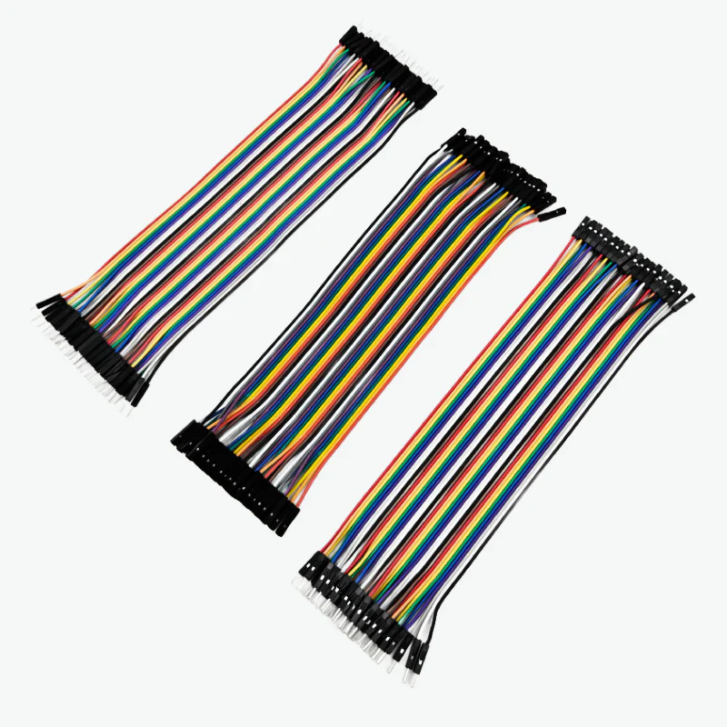 Jumper Wires Combo Pack - Male to Male, Male to Female, Female to Female (Set of 120)