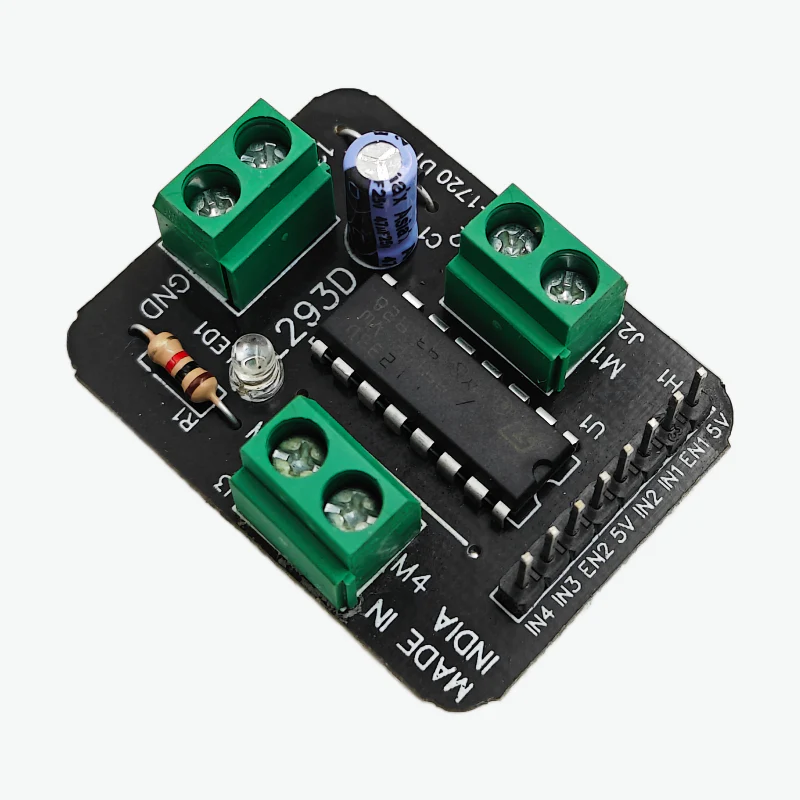 L293D Motor Driver Module - Made in India - Image 3