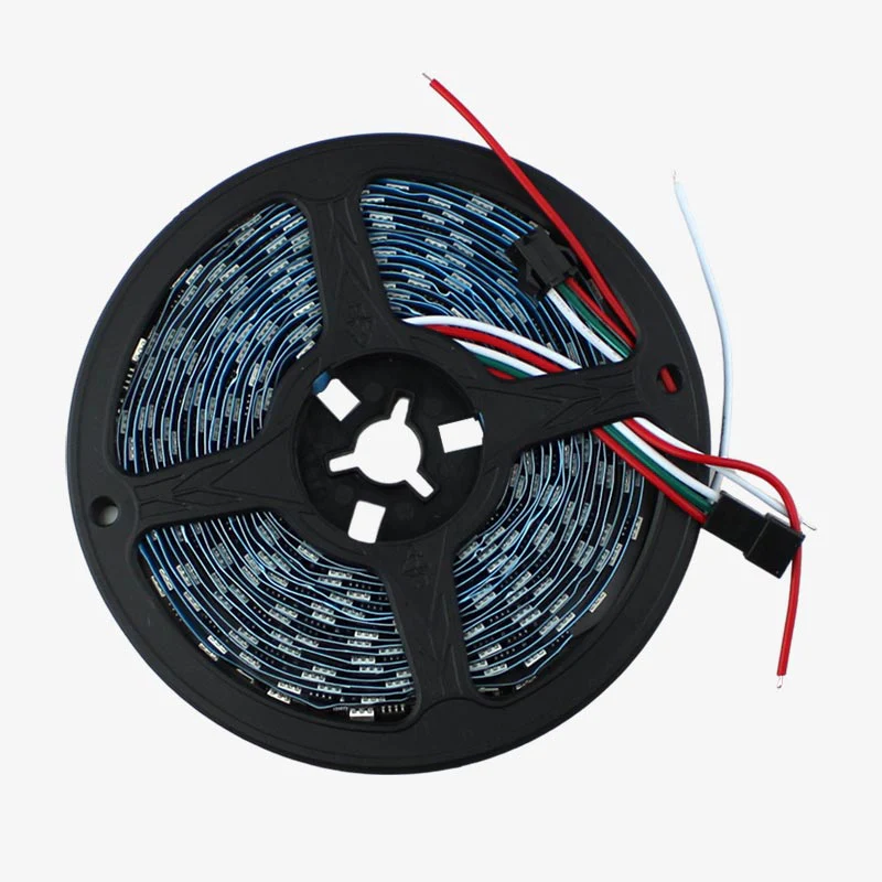 WS2812B Neopixel LED Strip 60LED/MTR - 5V IP20 Addressable LED Strip (5 Meter Pack)
