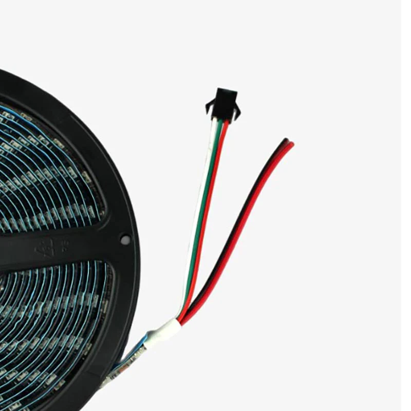 WS2812B Waterproof Neopixel LED Strip 60LED/MTR - 5V IP67 Addressable LED Strip (5 Meter Pack) - Image 4