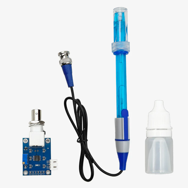 Liquid pH 0-14 Value Detection Sensor Module with pH Electrode Probe (BNC) - pH Sensor Module - Image 5