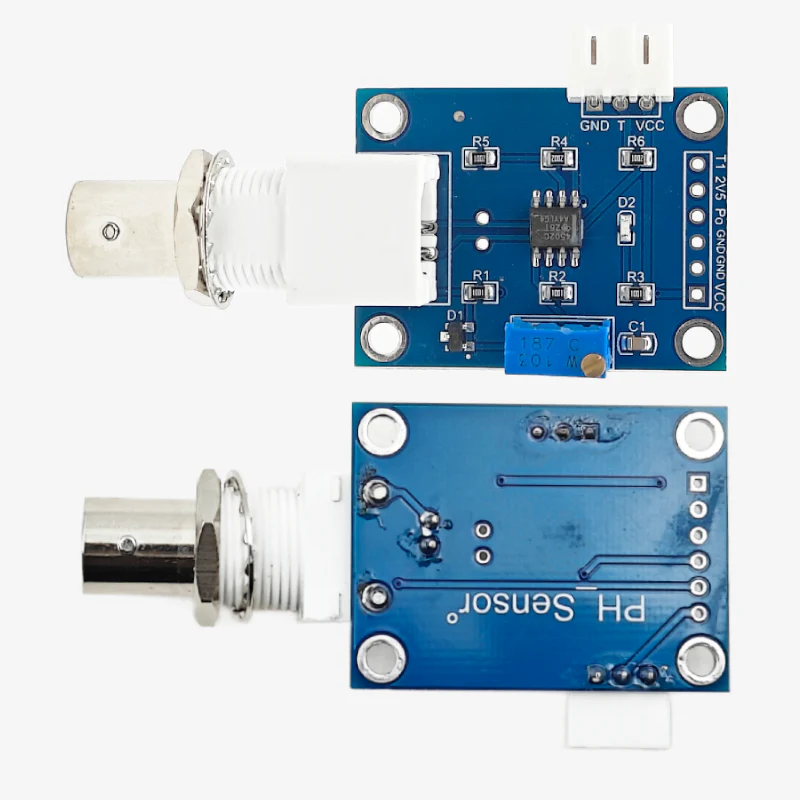 Liquid pH 0-14 Value Detection Sensor Module with pH Electrode Probe (BNC) - pH Sensor Module - Image 7